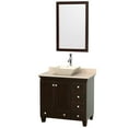thumbnail image 1 of Wyndham Collection Wcv800036sesivovm24 36" Free Standing Vanity Set - Pyra Bone Porcelain, 1 of 7