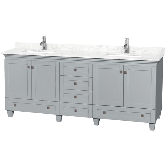Wyndham Collection Wcv800080d-Vca-Mxx Acclaim 80" Free Standing Double Basin Vanity Set
