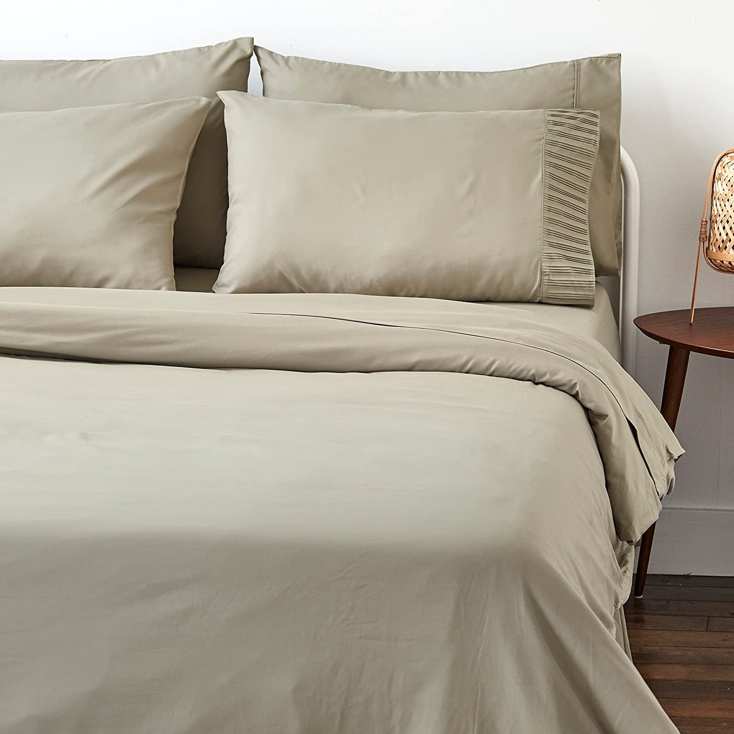 Wyndon Double Duvet Cover Set Soft & Silky Duvet Cover Double Set with Bamboo Woven Material