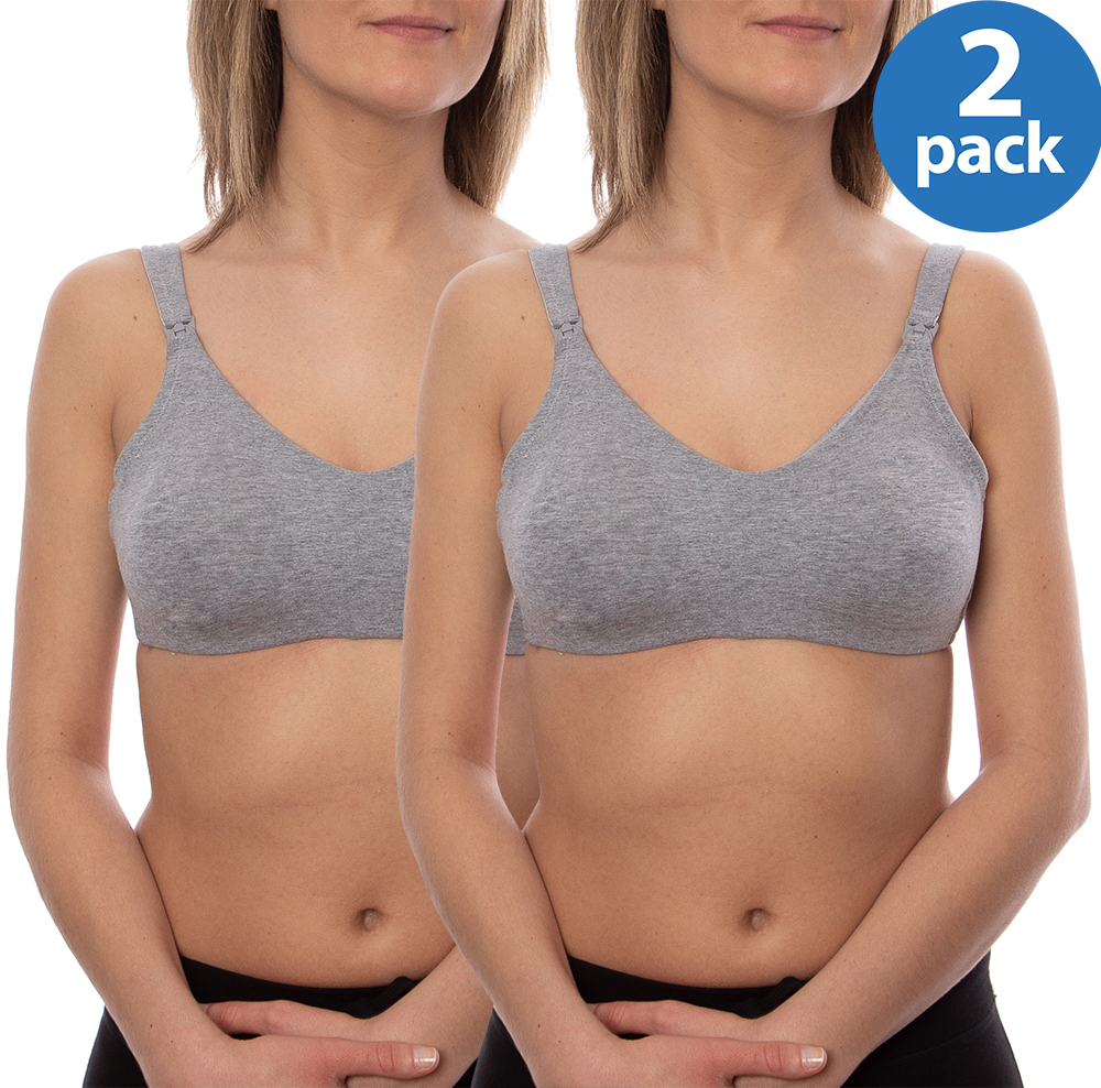 Wynette by Valmont Maternity to Nursing Soft-Cup Bra 2 Pack, Style 86709 - image 1 of 5