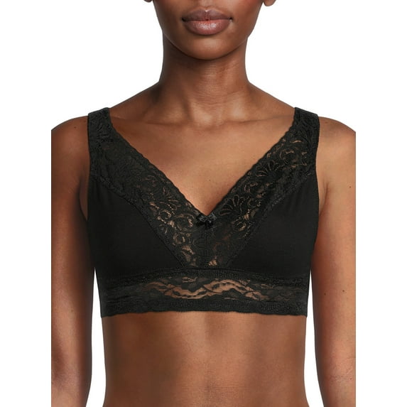 Wynette by Valmont Women's Back Hook Soft Cup Super Comfy Leisure Bra