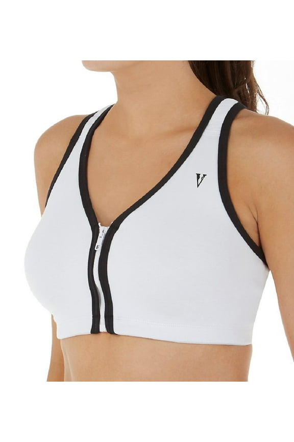 Women's Front Zip Sports Bra