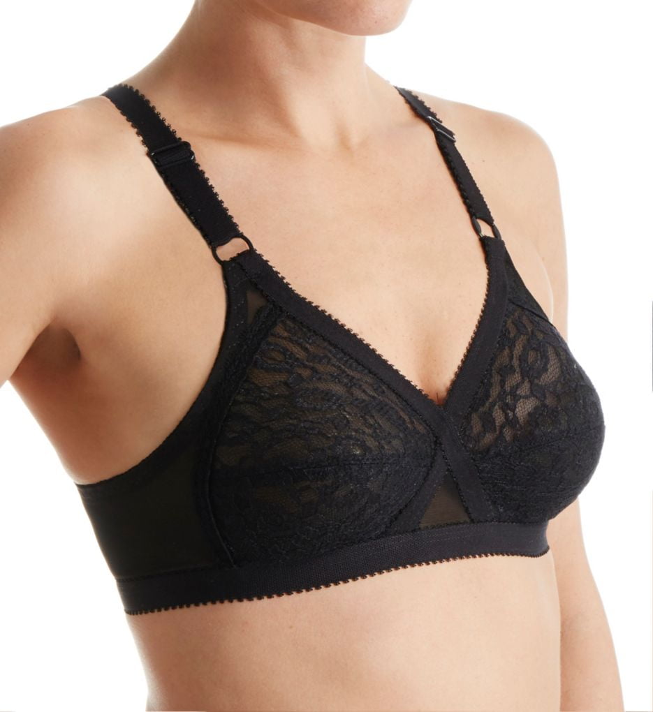 Wynette by Valmont Women's Lace Crossover Bra 