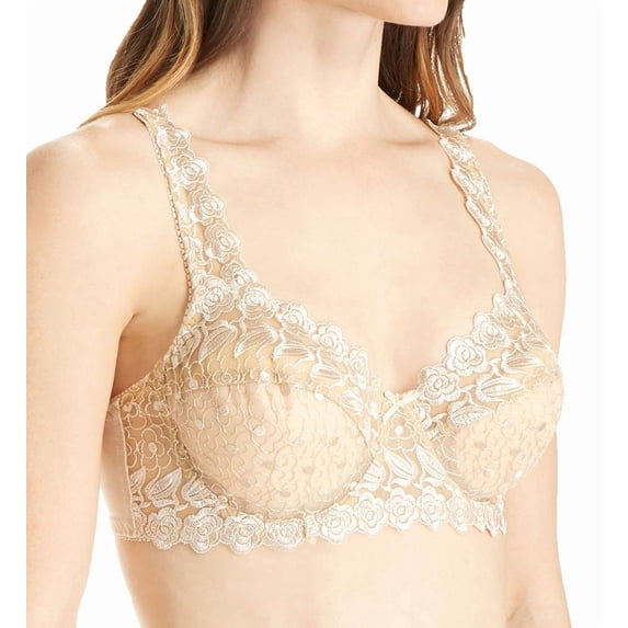 Wynette by Valmont Women's Lace Crossover Bra
