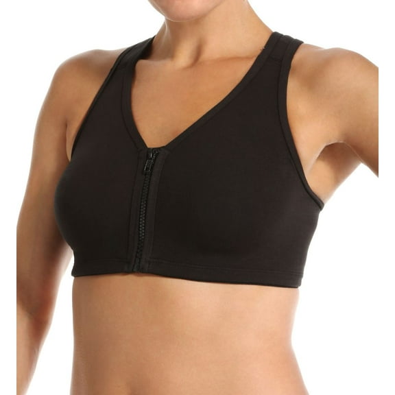 Wynette by Valmont Zipper Comfort Sports Bra