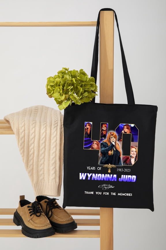 Wynonna Judd 40 Years 1983-2023 Country Music Singer The Unisex Tote Bag