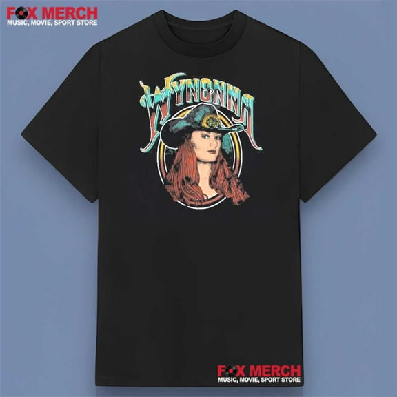 Wynonna Judd Portrait Tour 2025 Concert Shirt ,Black Color,Size M