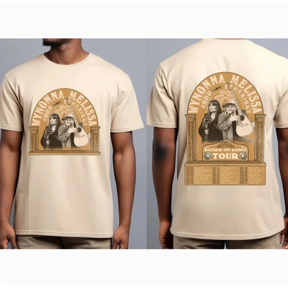 Wynonna Judd and Melissa Etheridge 2026 Tour T-Shirt For Fan
