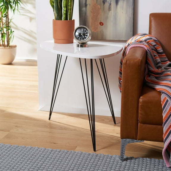 Wynton Retro Mid Century Lacquer End Table