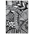 thumbnail image 1 of Wynwood Studio Abstract Modern Canvas Art - Black Mandala, Wall Art for Living Room, Bedroom, and Bathroom, 16 in x 24, Black and White Home Decor, 1 of 5