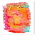 thumbnail image 1 of Wynwood Studio Abstract Wall Art Canvas Prints 'New Yorker in Spring' Home Décor, 20" x 20", Orange, Pink, 1 of 5