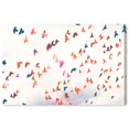 thumbnail image 1 of Wynwood Studio 'Birds in the Fall' Animals Wall Art Canvas Print - White, Orange, 30" x 20", 1 of 2