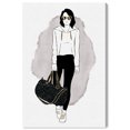 thumbnail image 1 of Wynwood Studio Canvas Athletic Aesthetic Fashion and Glam Outfits Wall Art Canvas Print Black 20x30, 1 of 3