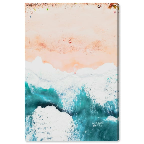 Wynwood Studio Canvas California Pink Nautical and Coastal Coastal Wall Art Canvas Print Blue Teal 16x24