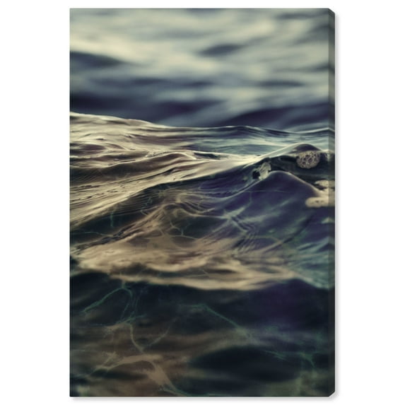 Wynwood Studio Canvas Cold Waters Nautical and Coastal Coastal Wall Art Canvas Print Blue 16x24