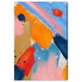 thumbnail image 1 of Wynwood Studio Canvas Colorful Smile Abstract Paint Wall Art Canvas Print Orange Pastel Orange 24x36, 1 of 3