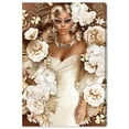 thumbnail image 1 of Wynwood Studio Canvas Fabulous Lady Fashion and Glam Portraits Wall Art Canvas Print White Cream White 20x30, 1 of 3