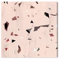 thumbnail image 1 of Wynwood Studio Canvas Tinted Terrazzo Cranberry III Abstract Textures Wall Art Canvas Print Pink Light Pink 30x30, 1 of 3