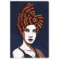 thumbnail image 1 of Wynwood Studio Canvas Woman of Wraps Fashion and Glam Portraits Wall Art Canvas Print Blue Dark Blue 20x30, 1 of 3