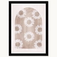 thumbnail image 1 of Wynwood Studio Faded Floral Arch Framed Boho Floral 1 Piece Canvas Wall Art, 15" x 21", Black Satin Flat Frame, 1 of 7