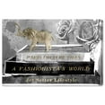 thumbnail image 1 of Wynwood Studio Fashion and Glam Contemporary Canvas Art - Black And Gold Bookstack Elephant, Wall Art for Living Room, Bedroom, and Bathroom, 36 in x 24, Home Decor, 1 of 5