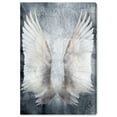 thumbnail image 1 of Wynwood Studio Fashion and Glam Modern Canvas Art - Pair Of White Wings, Wall Art for Living Room, Bedroom, and Bathroom, 20 in x 30, White and Gray Home Decor, 1 of 5