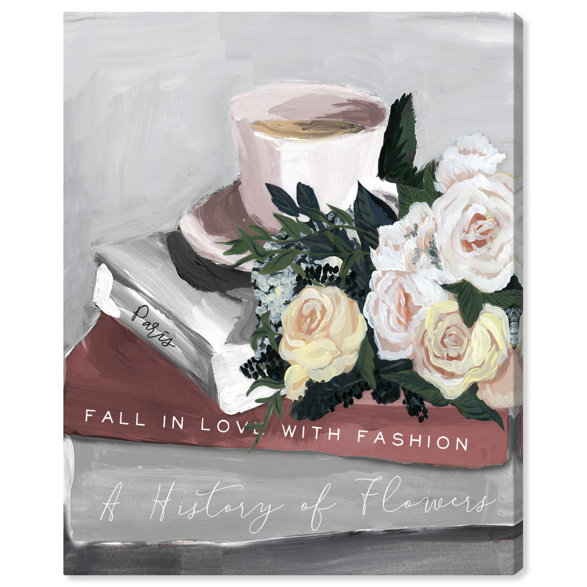 Wynwood Studio Fashion and Glam Wall Art Canvas Prints 'Flower