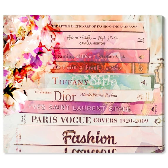 Wynwood Studio Fashion and Glam Wall Art Canvas Prints 'Romantica Spring' Home Décor, 45" x 36", Pink, Pink