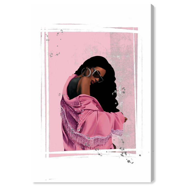 Pink Fashion Wall Art Print