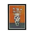 thumbnail image 1 of Wynwood Studio Floral and Botanical Framed Wall Art Prints 'In Bloom' Florals Home Décor - Orange, White, 13" x 19", 1 of 4