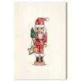 thumbnail image 1 of Wynwood Studio Holiday and Seasonal Wall Art Canvas Prints 'Nutcracker' Christmas Home Décor - Green, Red, 16" x 24", 1 of 5