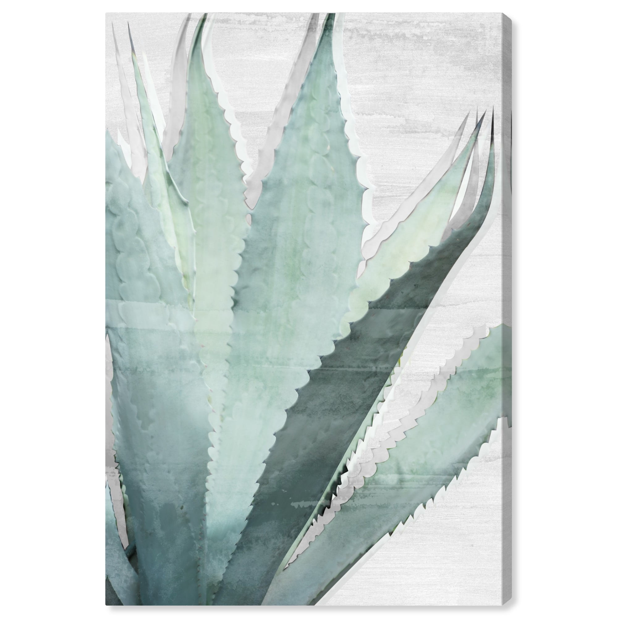 Wynwood Studio 'Nature Neutral' Floral and Botanical Wall Art Canvas Print - Green, White, 24" x 36"