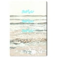 thumbnail image 1 of Wynwood Studio Nautical and Coastal Wall Art Canvas Prints 'Swim in Jeweled Waters Neon' Coastal - Blue, White, 1 of 5