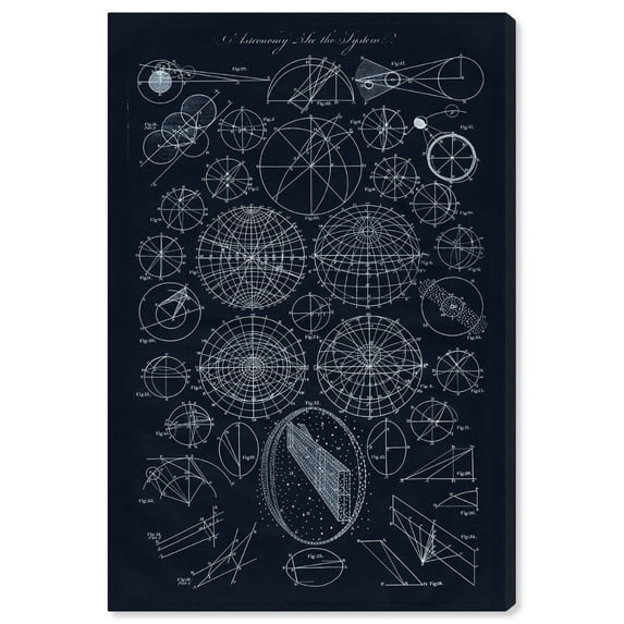 Wynwood Studio Printed Stars & Space Canvas Art Print