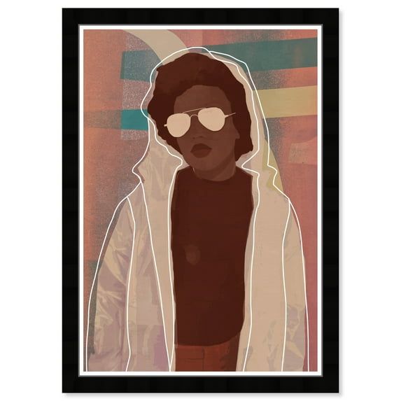 Wynwood Studio Prints Her Style Fashion and Glam Outfits Wall Art Canvas Print Brown Cream White 13x19