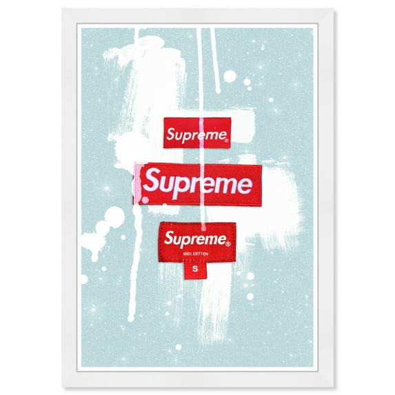 Wynwood Studio Prints Hype Labels Paint Fashion and Glam Fashion Wall Art Canvas Print White 13x19