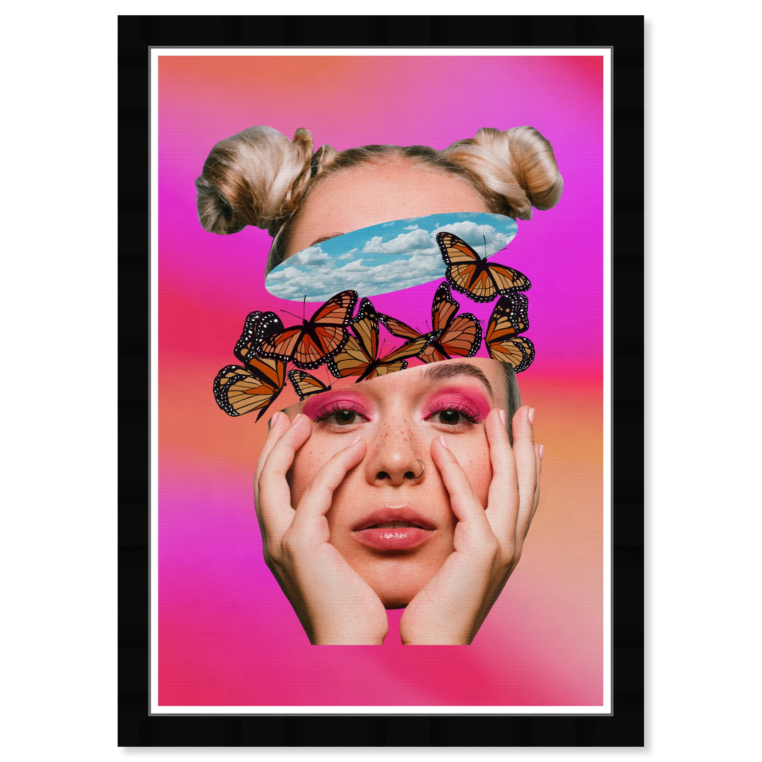 Wynwood Studio Prints Positive Thoughts People and Portraits Portraits