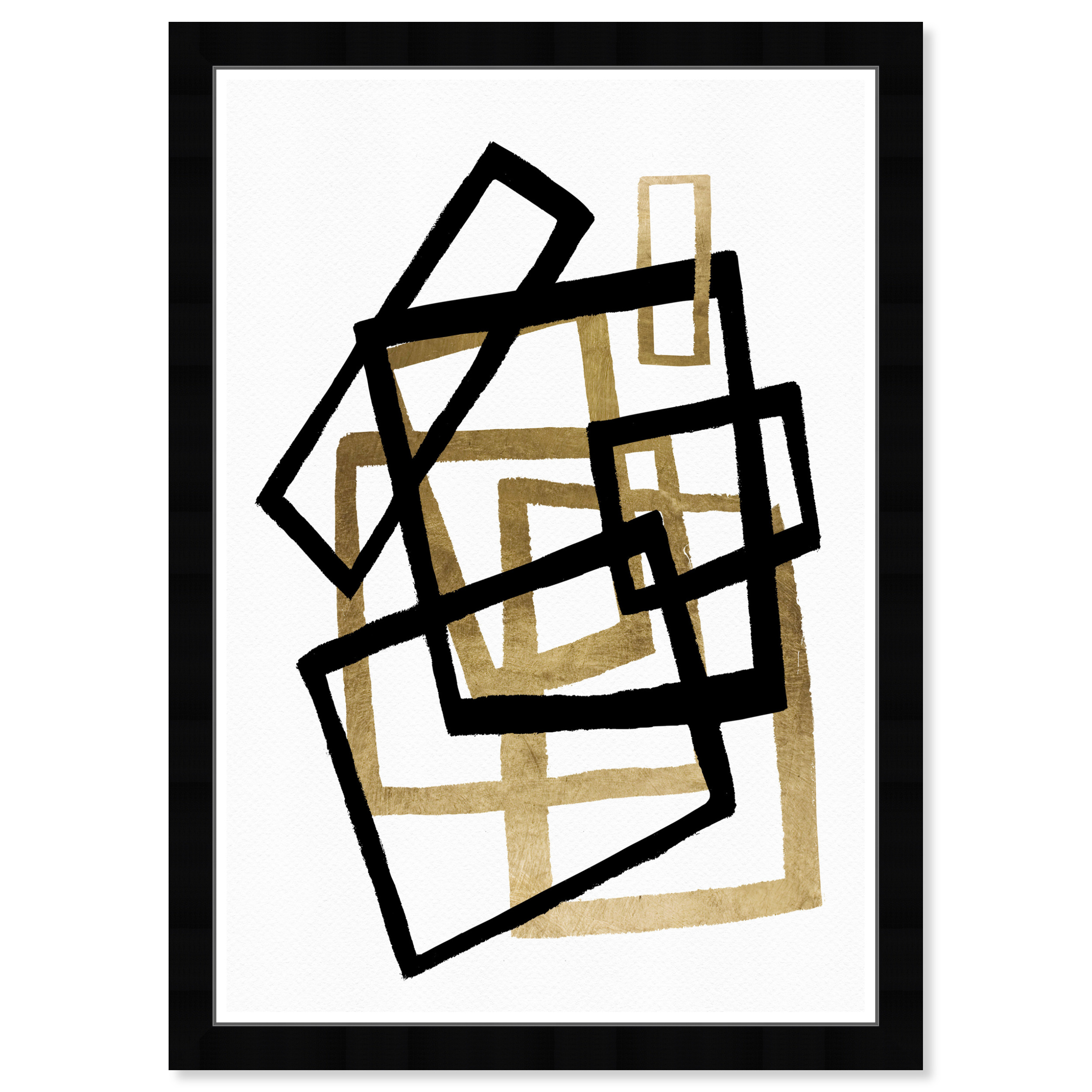Photo inspiration: Wynwood Studio Prints Square Formas Ii Abstract Geometric Wall Art Photo Inspiration