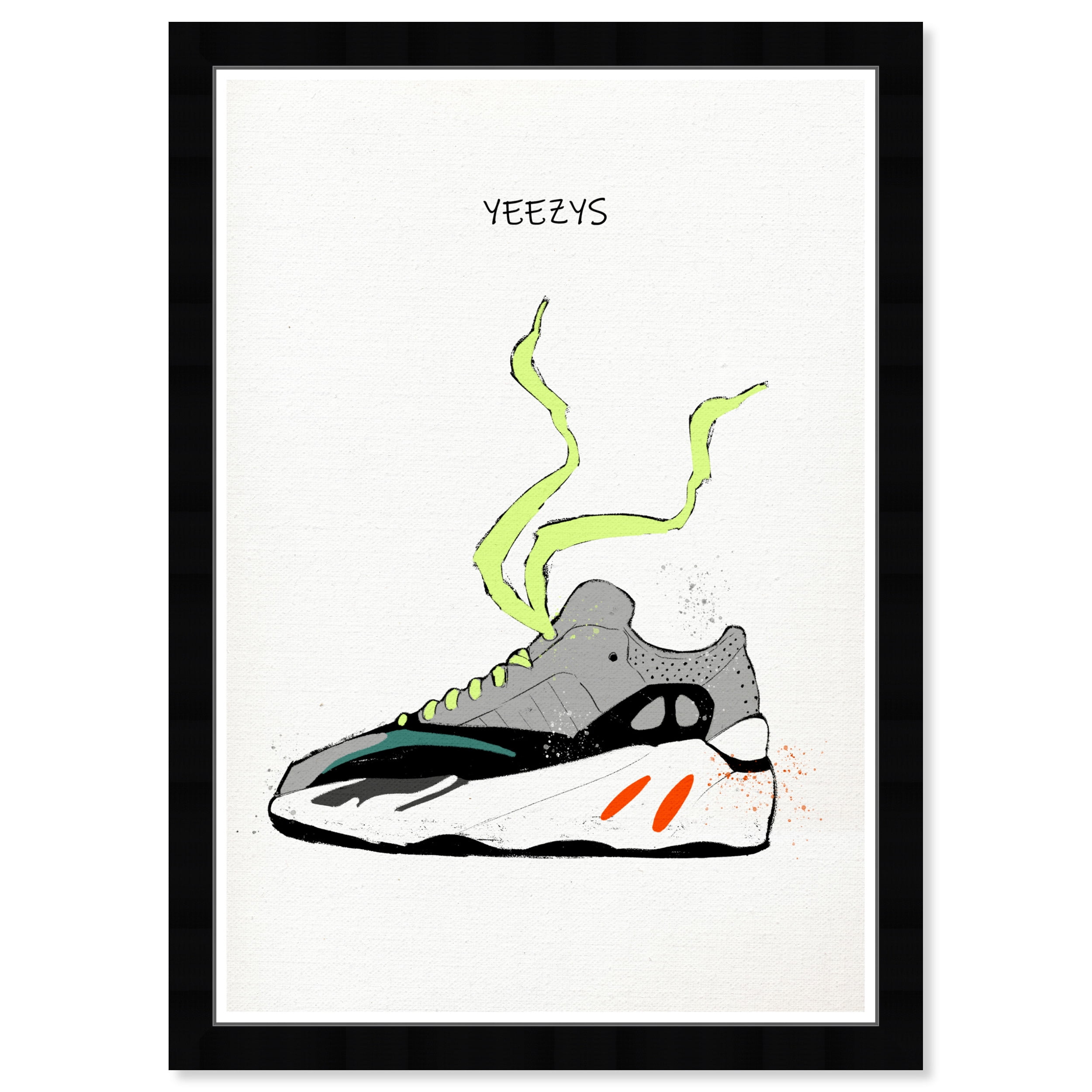 Cartoon Yeezy Shoes Wallpaper Wynwood Studio Prints Yeezys II