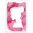 thumbnail image 1 of Wynwood Studio 'Romantic Thoughts' People and Portraits Framed Wall Art Print - Pink, White, 1 of 4