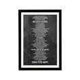 thumbnail image 1 of Wynwood Studio Typography and Quotes Framed Wall Art Prints 'Desiderata Print' Inspirational Quotes and Sayings - Black, White, 13" x 19", 1 of 4