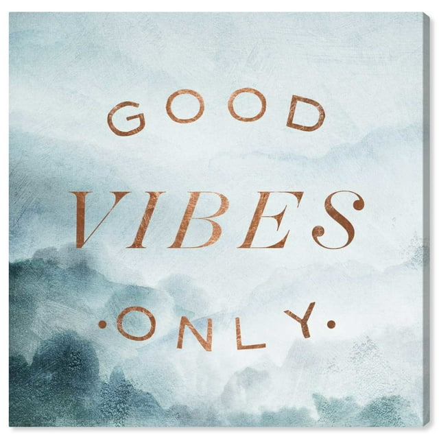 Wynwood Studio Typography and Quotes Wall Art Canvas Prints 'Good Vibes