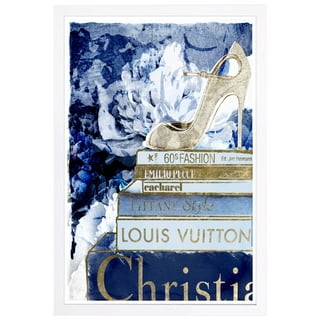 Golden Mystery - Louis Vuitton Art Framed Wall Decor, Fashion and Glam  Prints