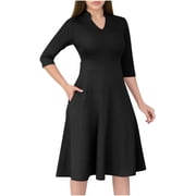Womens Black Semi Formal Dresses