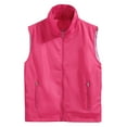 thumbnail image 1 of Wyobmus Cycling Vest for Men Lightweight Bike Vest Sleeveless Zip Up Jacket for Running Hiking Sports M-4X Pink, 1 of 6