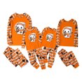 thumbnail image 1 of Wyobmus Family Halloween Costumes for 3 Halloween Theme Printed Pjs Sets 2 Pieces Soft Holiday Loungewear Sleepwear for Kids, 1 of 3