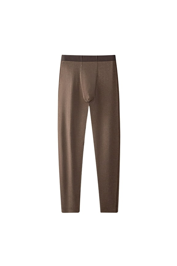 Men's Compression Pants Athletic Warm Tight Leggings Baselayer Bottoms Bronze