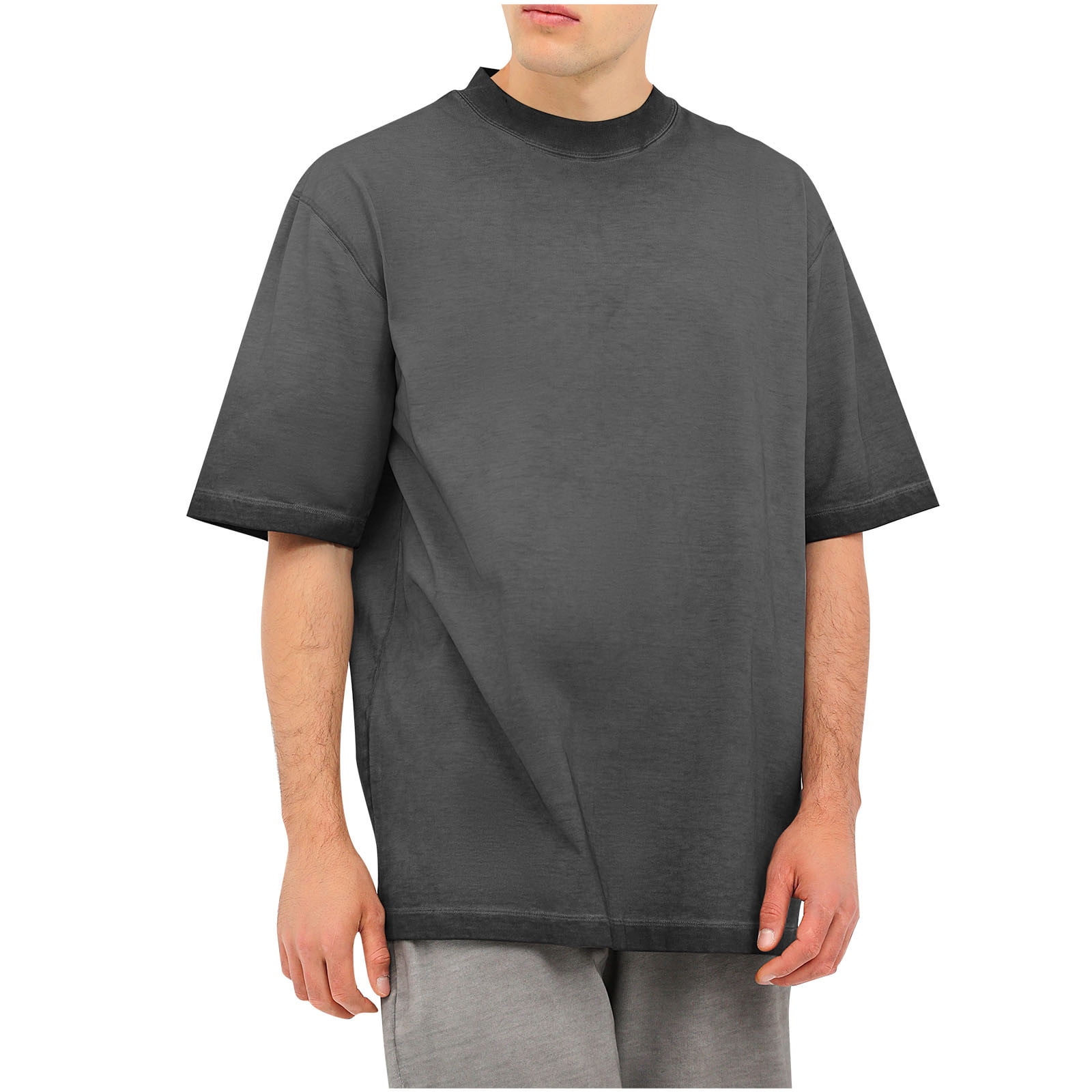 トップス echeveria Utilitywool T-shirt ovy Oversized Heavyweight Tee 240GSM - Olive | Fashion Nova