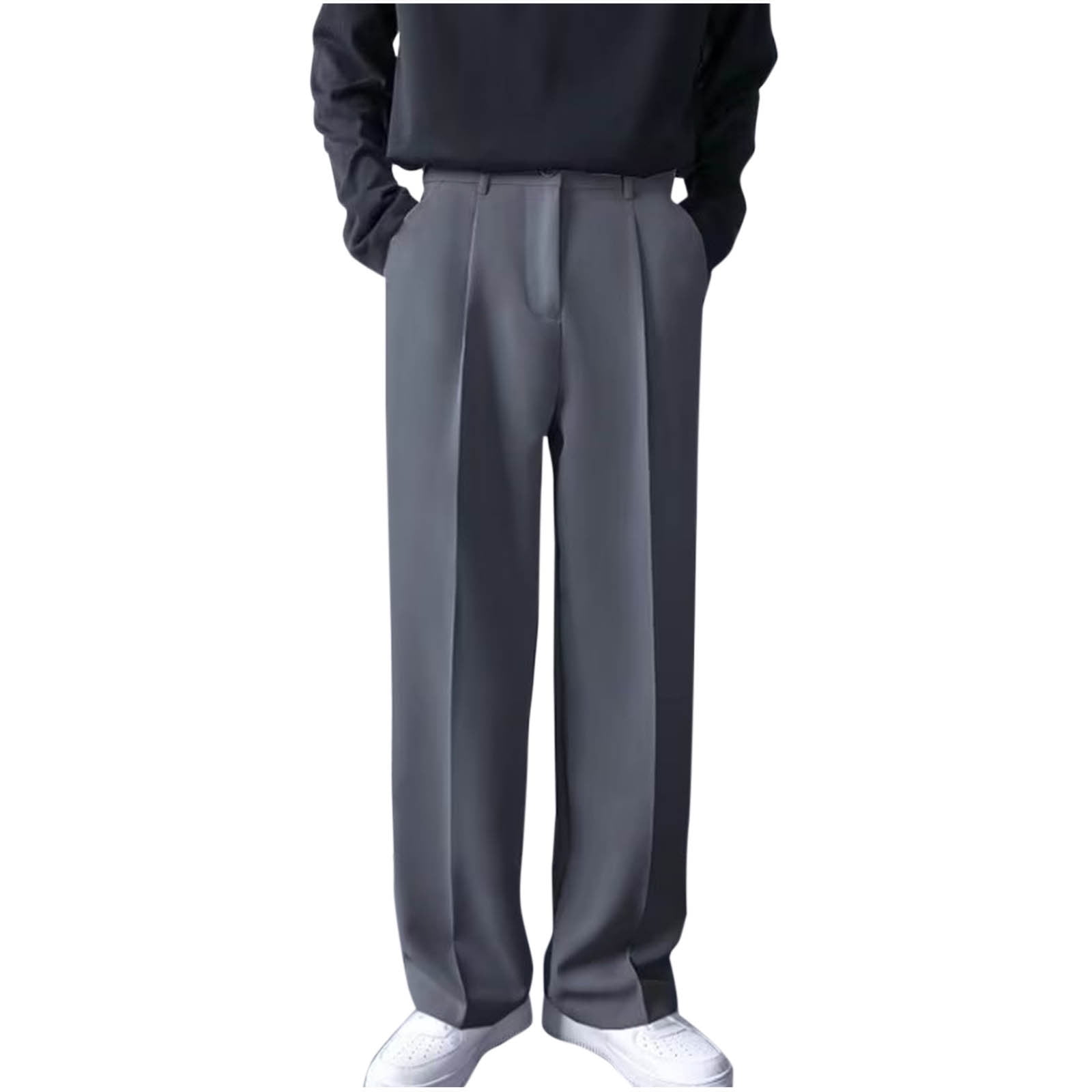 Wool Trousers For Men Men's Graduation Dress Pants Trousers Pleated Pants Suit Pants Pocket Pantalon De Vestir Para Hombre Wool Trousers For Men Men's Graduation Dress Pants Trousers Pleated Pants Suit Pants Pocket Pantalon De Vestir Para Hombre