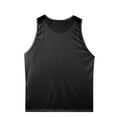 thumbnail image 1 of Wyobmus Mens Gym Tank Tops Summer Moisture Wicking Sleeveless Shirts Casual Fitted Mesh Muscle Gym Workout Tank Top S-3X Black, 1 of 5